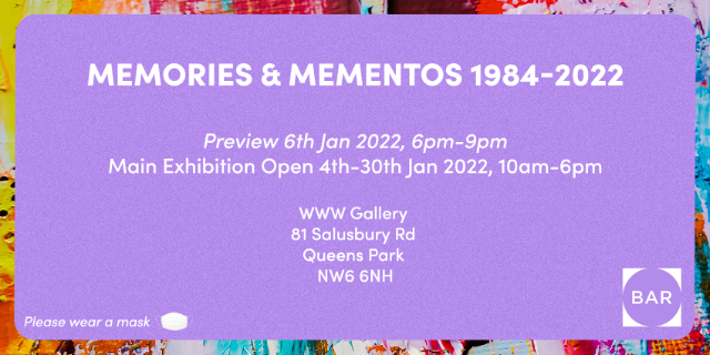 Memories & Mementos, Brent Artists Resource
